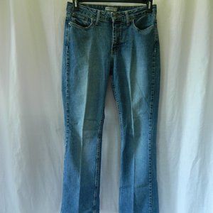 Lee Riders Boot Cut Denim Jeans Size 8P Medium Wash